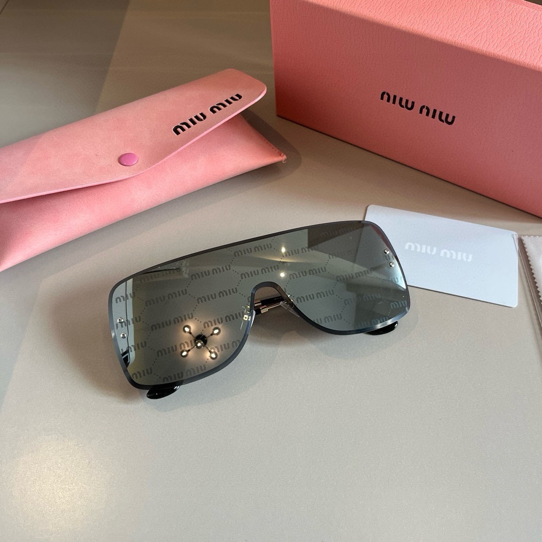 MiuMiu-2024 premium frameless women's sunglasses