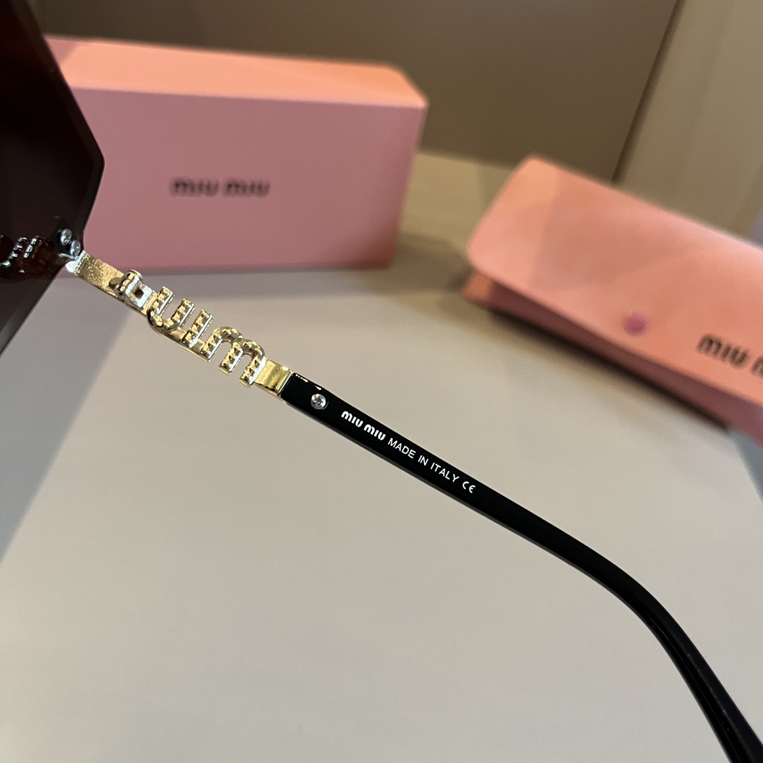 MiuMiu-2024 New Large Frame Sunglasses
