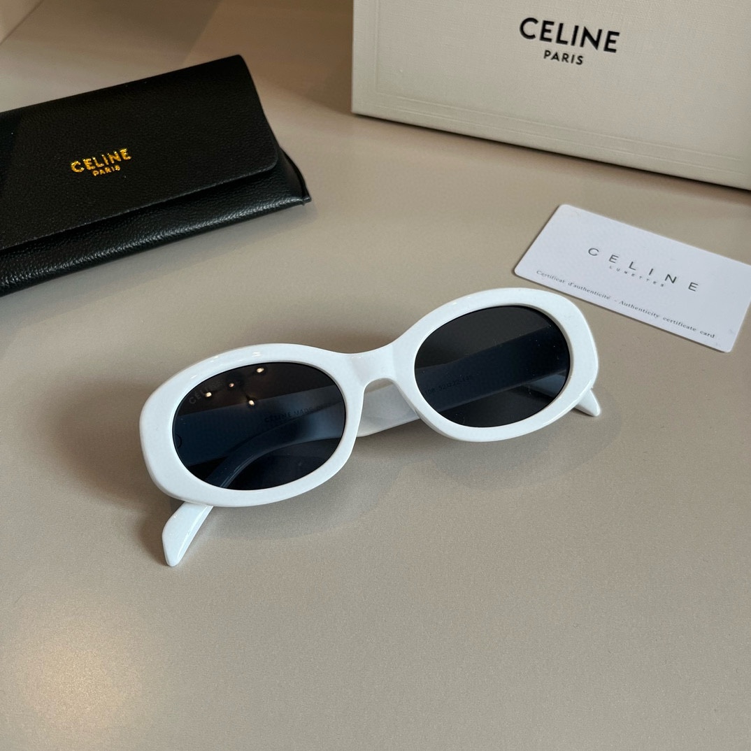 Celine-2024 New Small Round Frame Sunglasses