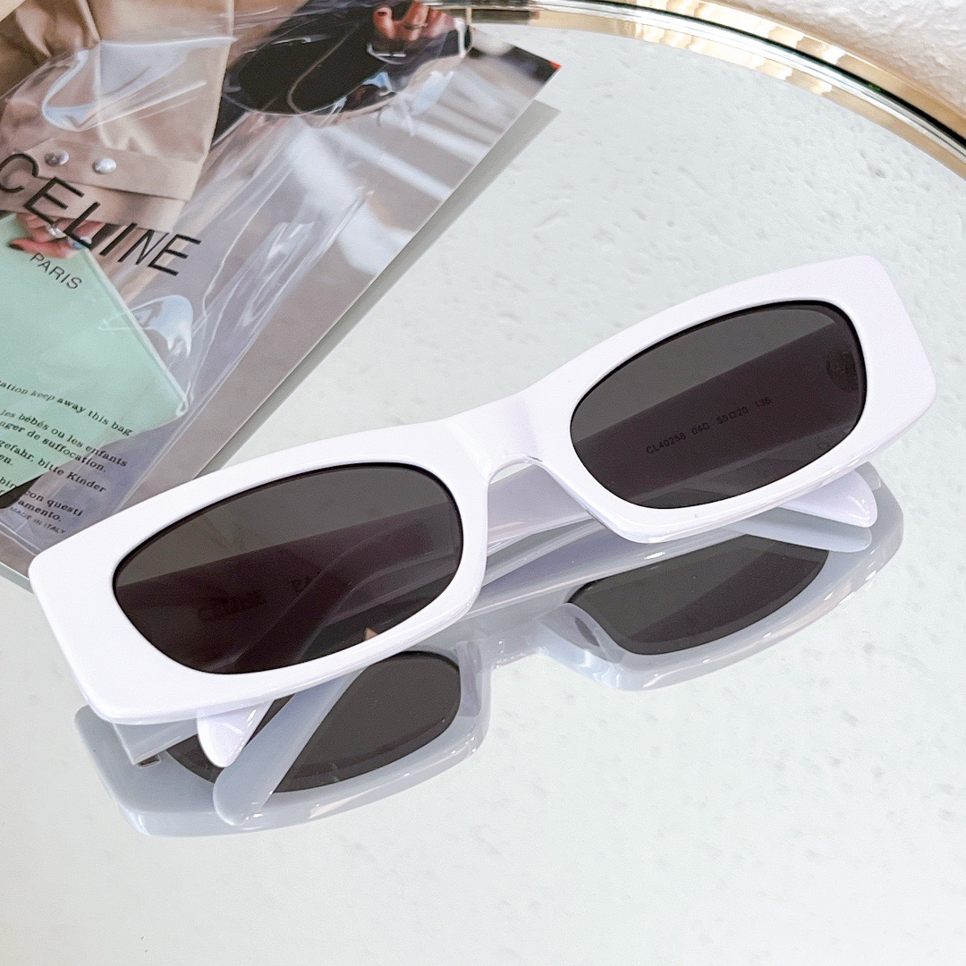 Celine-small square elegant style women's sunglasses