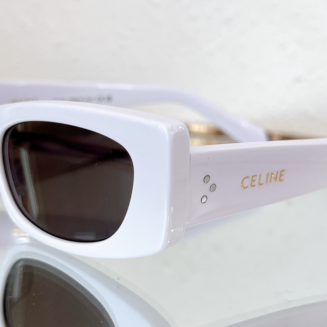 Celine-small square elegant style women's sunglasses