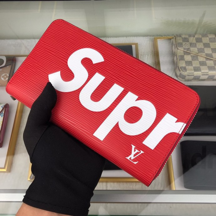 LV-Skateboarding hip-hop culture water ripple ziy wallet