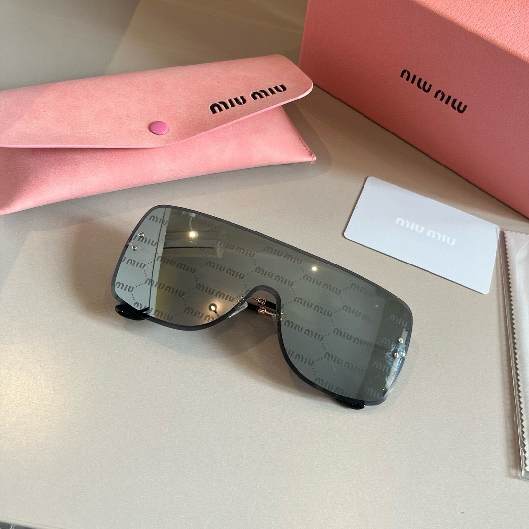 MiuMiu-2024 premium frameless women's sunglasses