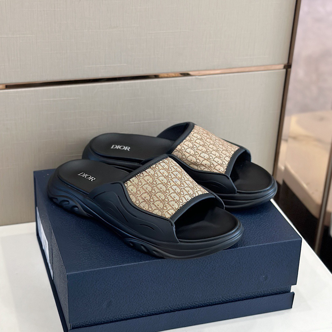 Dior-H-town series oblique thick sole