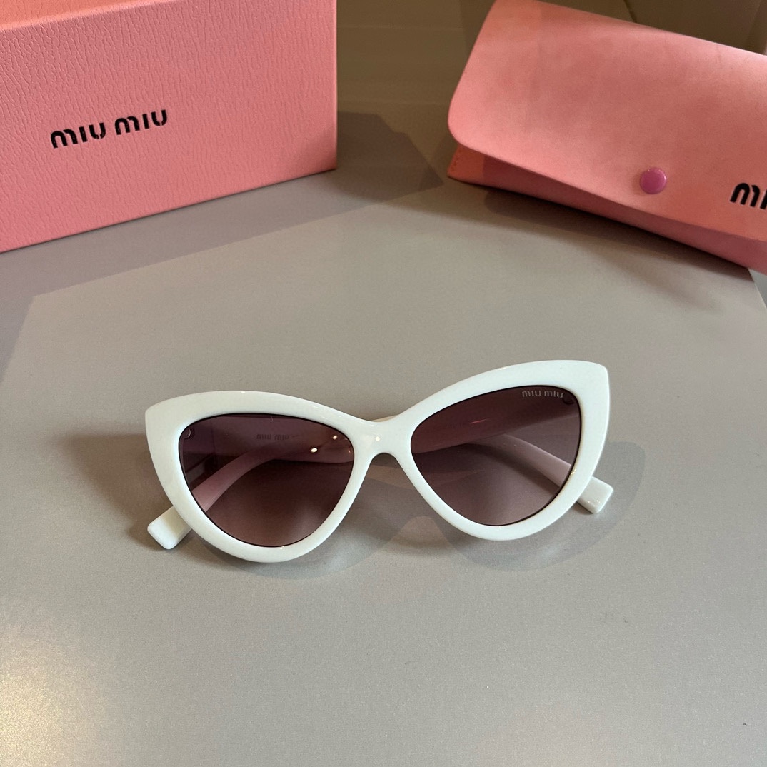 MiuMiu-New Retro Cat Glasses Versatile Sunglasses