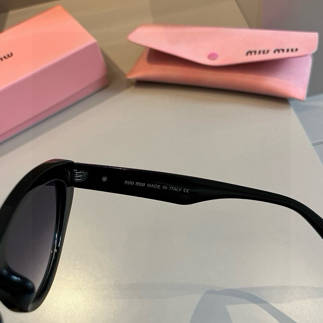 MiuMiu-2024 New Small Round Frame Sunglasses