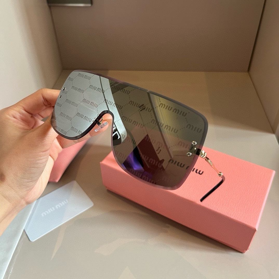 MiuMiu-2024 premium frameless women's sunglasses