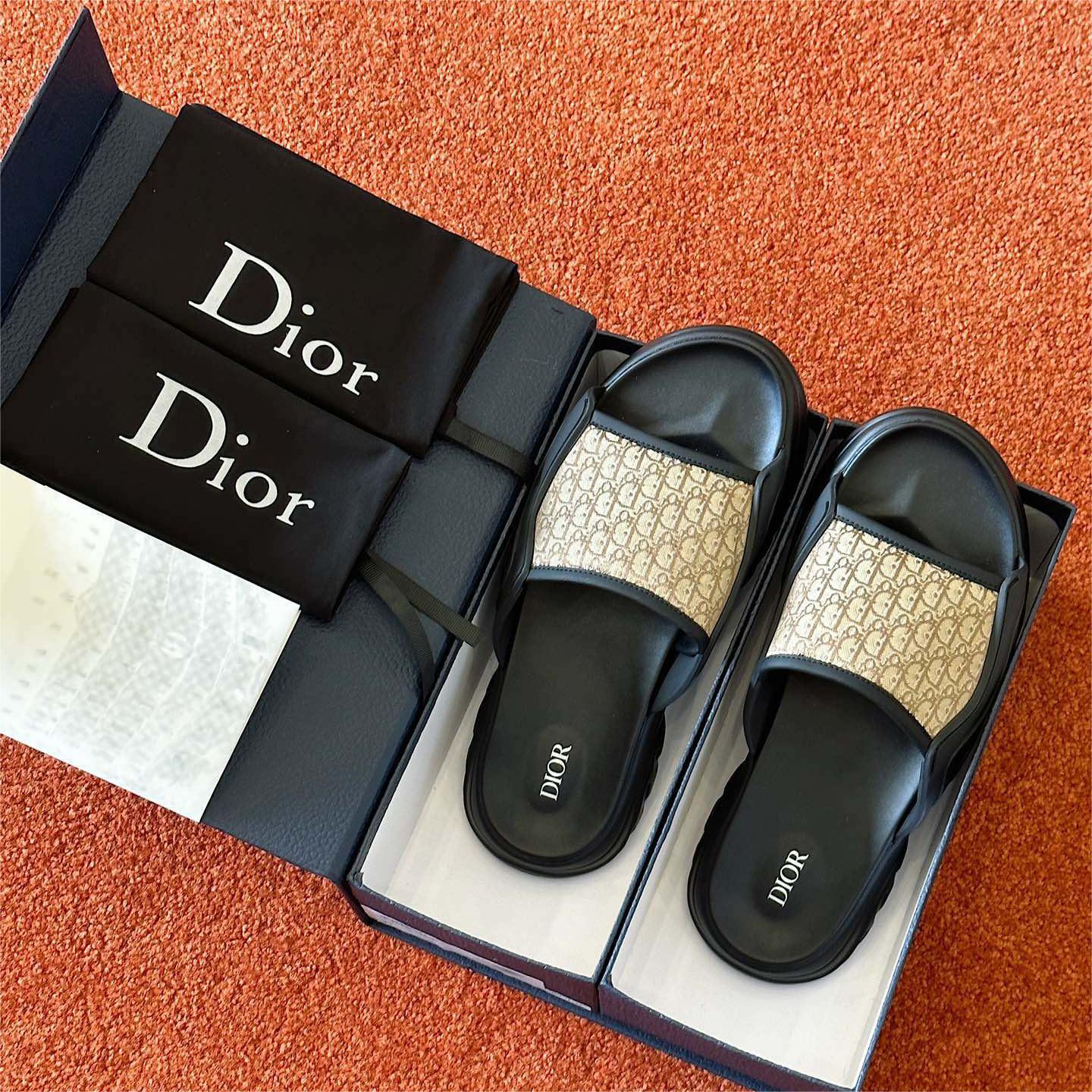 Dior-H-town series oblique thick sole