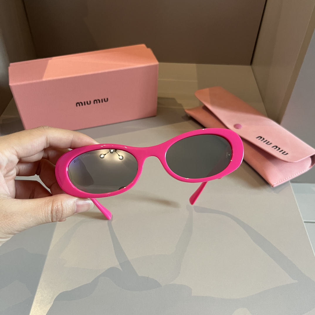 MIUMIU-Sweet Cool Style Cat Eye Sunglasses