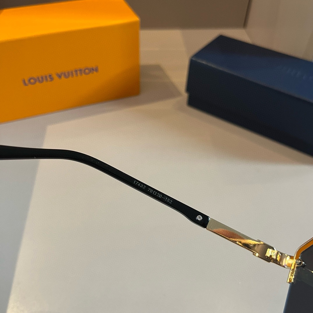 LV-2024 New Men's Box Sunshade Sunglasses