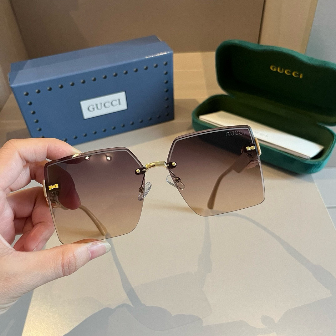 Gucci-new fashionable and versatile minimalist sunglasses