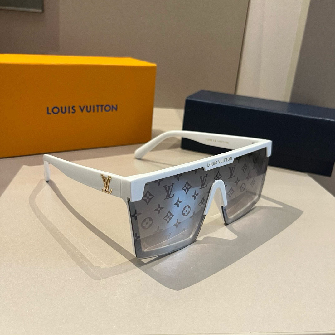 LV-2024 new unisex large box sunshade sunglasses