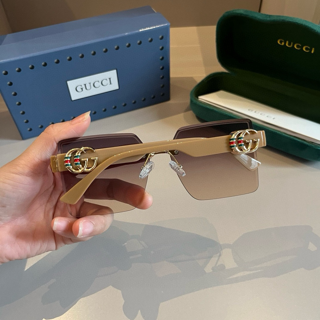 Gucci-new fashionable and versatile minimalist sunglasses