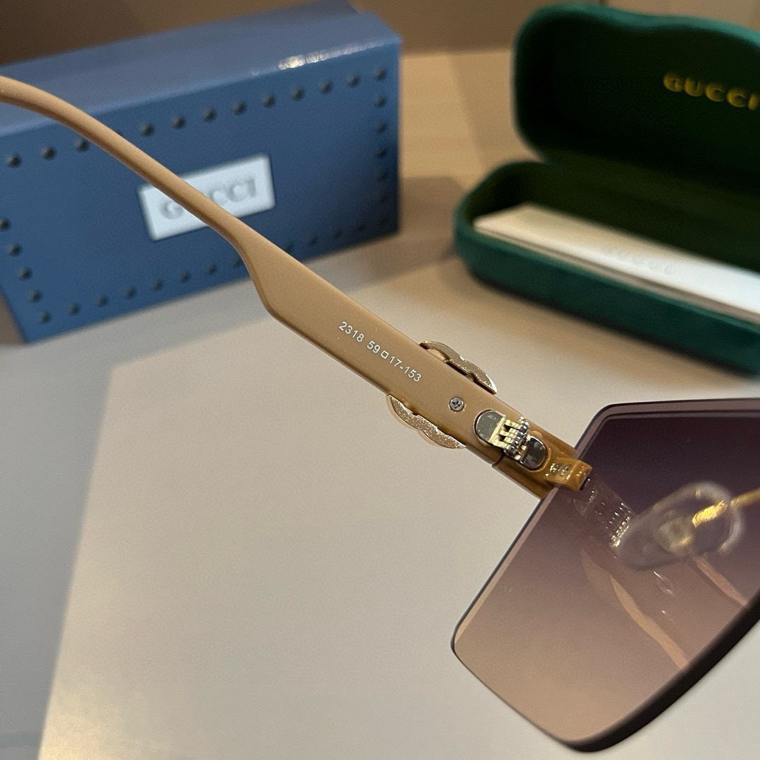 Gucci-new fashionable and versatile minimalist sunglasses