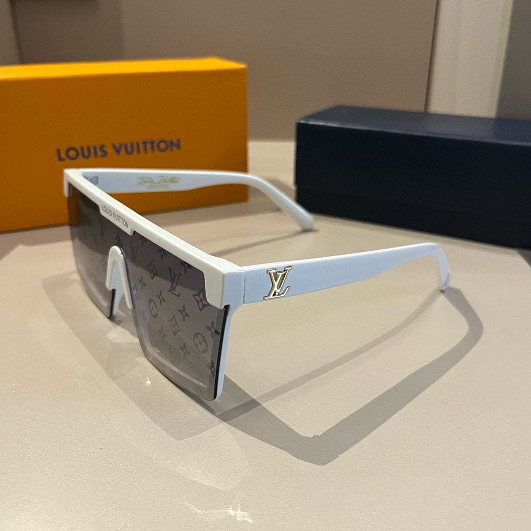LV-2024 new unisex large box sunshade sunglasses