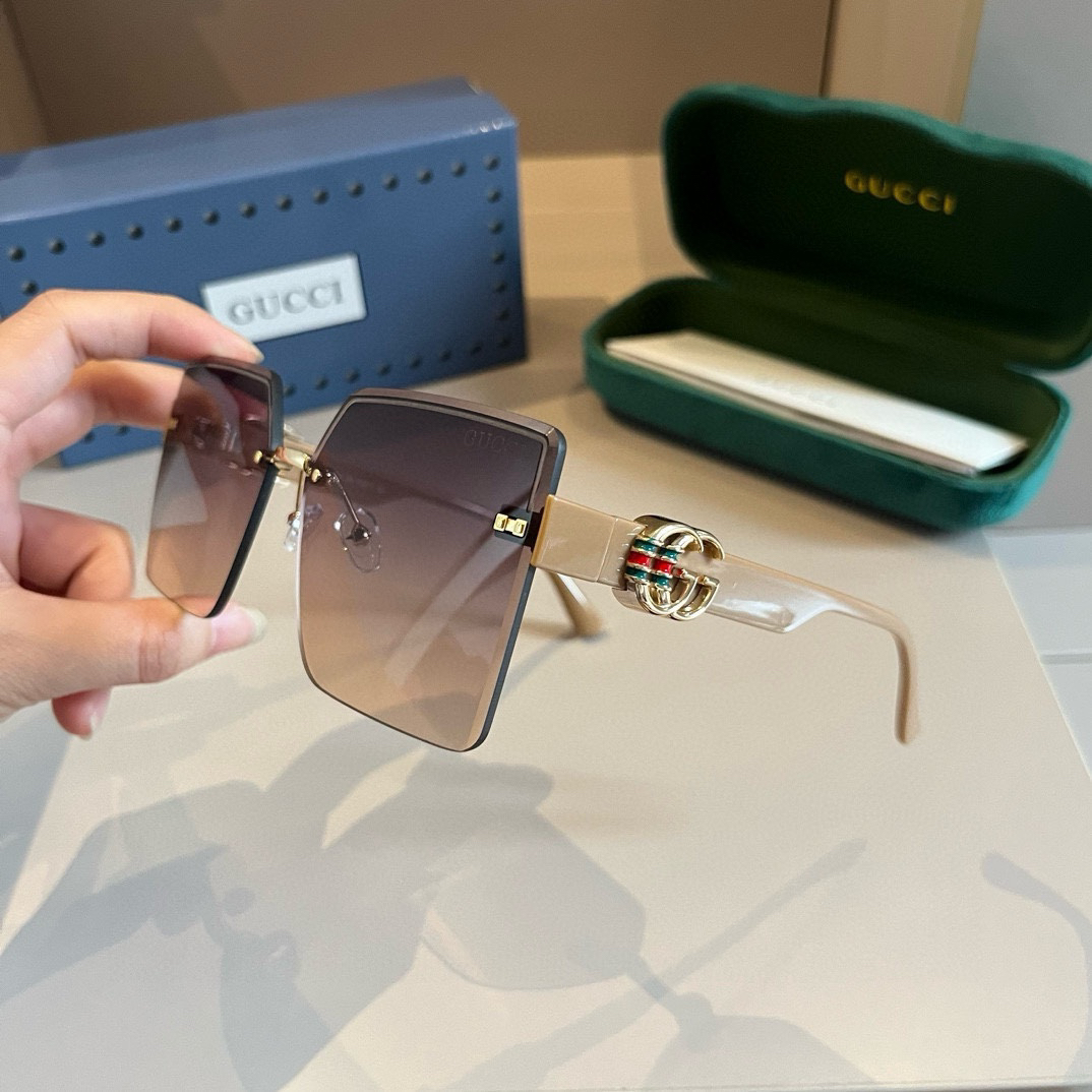 Gucci-new fashionable and versatile minimalist sunglasses