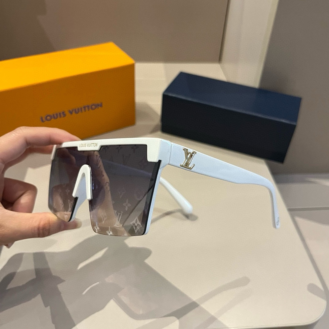 LV-2024 new unisex large box sunshade sunglasses