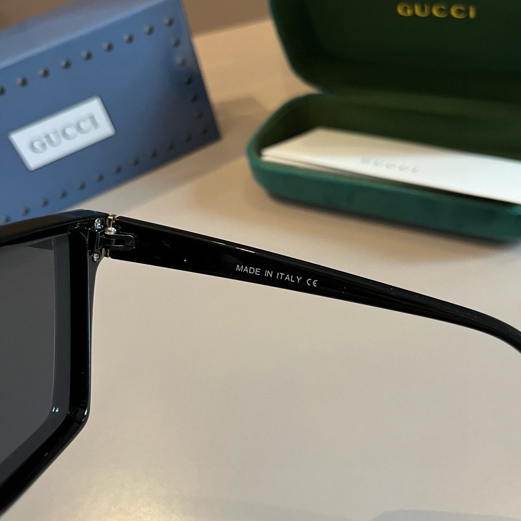 Gucci-Men's Large Box Design Fashion Sunglasses