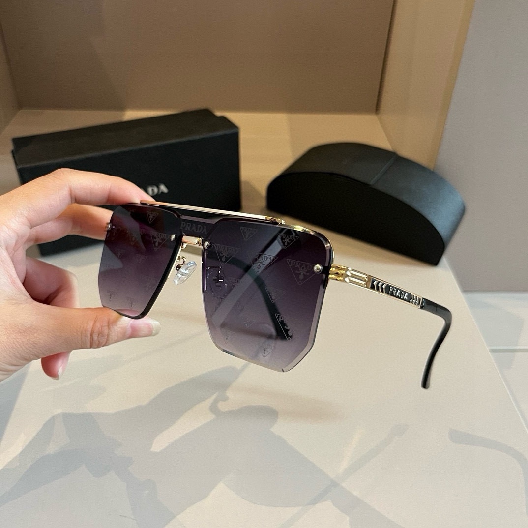 Prada-unisex versatile classic sunglasses