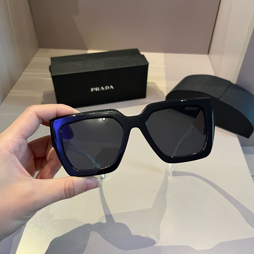 Prada-unisex generous framed sunglasses