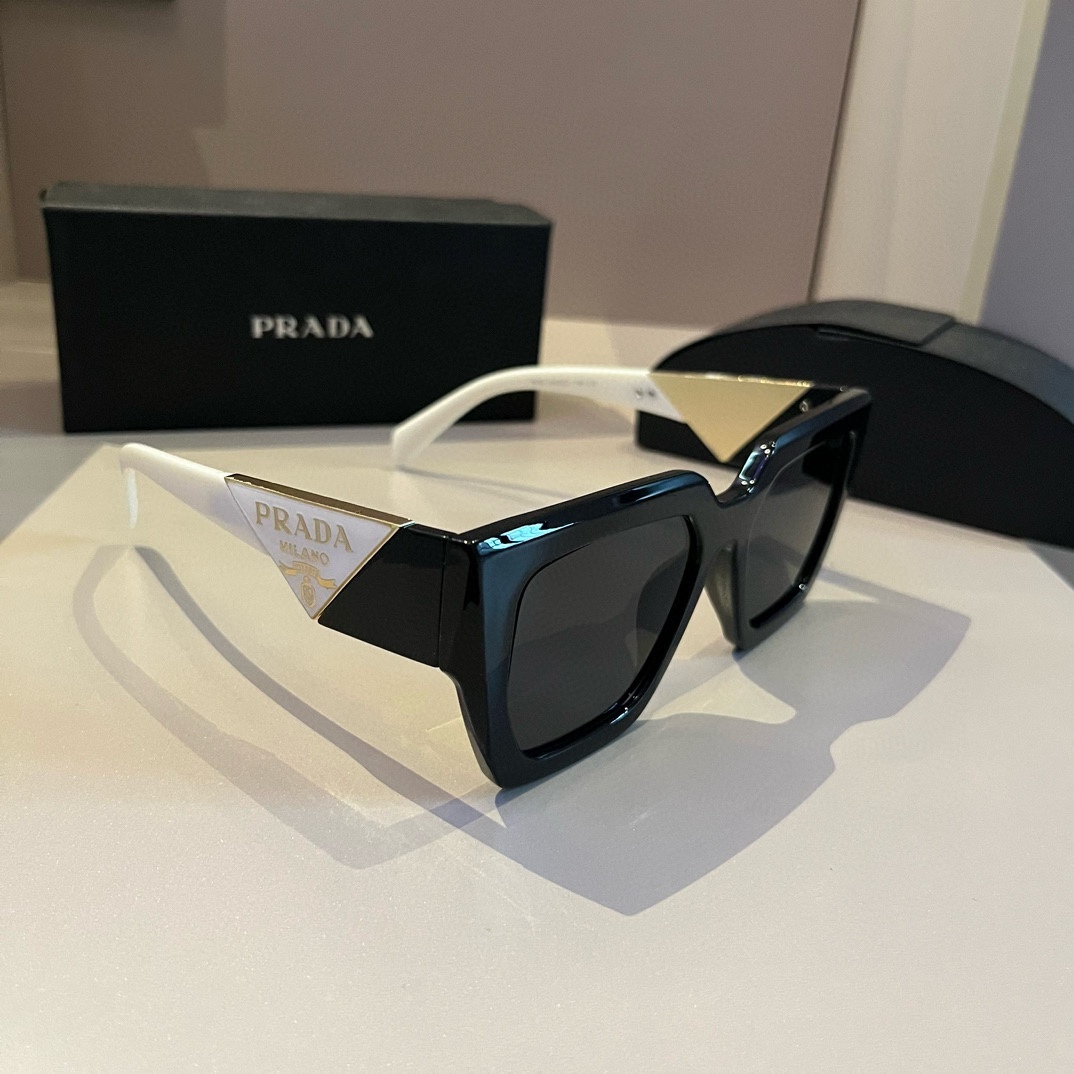 Prada-unisex generous framed sunglasses