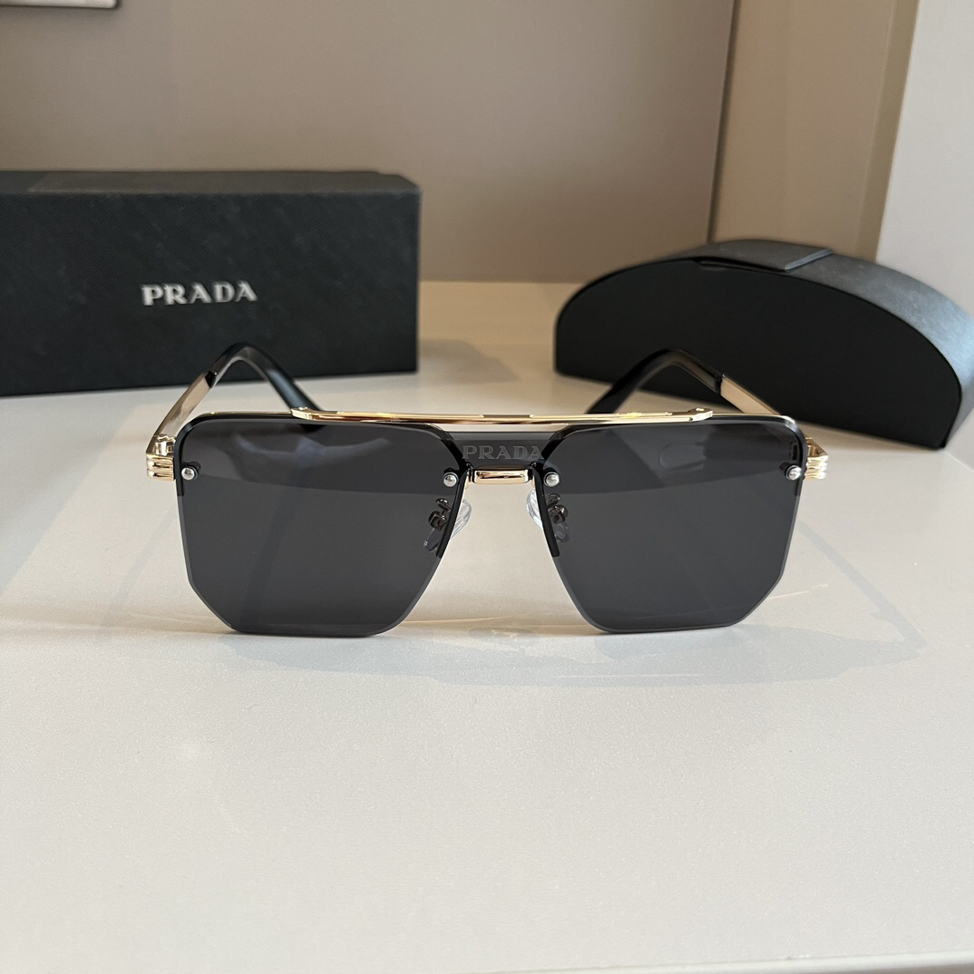 Prada-Men's Versatile Classic Sunglasses