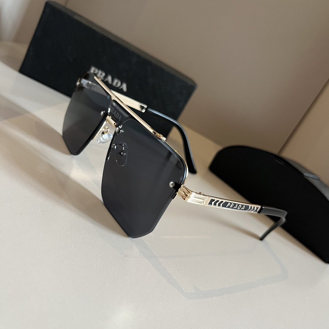 Prada-Men's Versatile Classic Sunglasses
