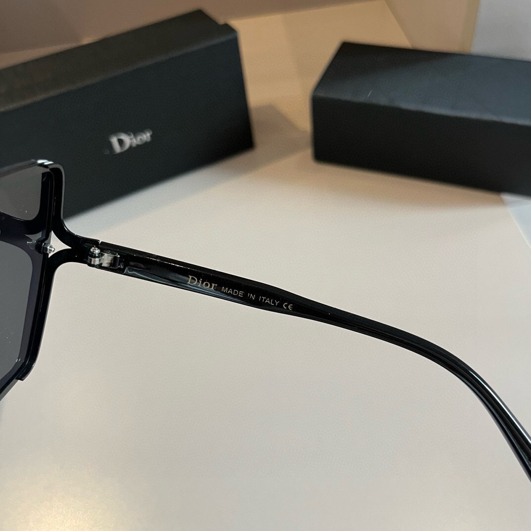 Dior-new large square polarizer sunglasses