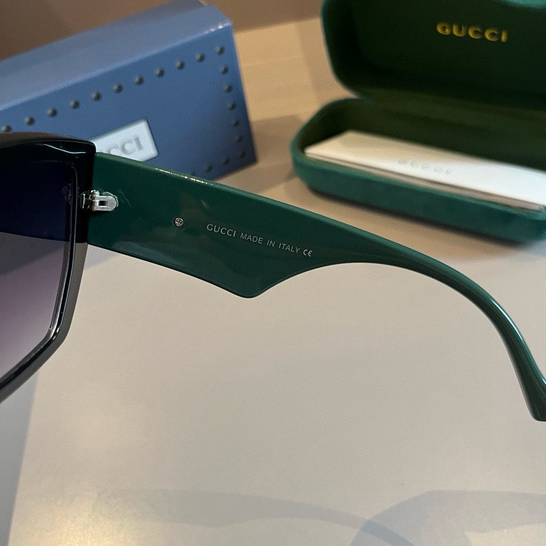Gucci-side cool style large logo unisex sunglasses