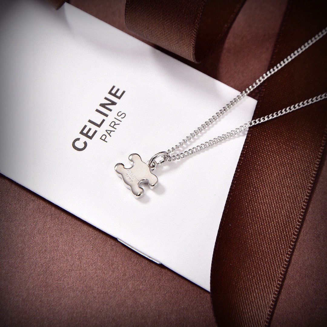 Celine-Silver Necklace