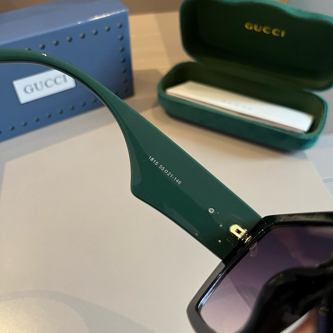 Gucci-side cool style large logo unisex sunglasses