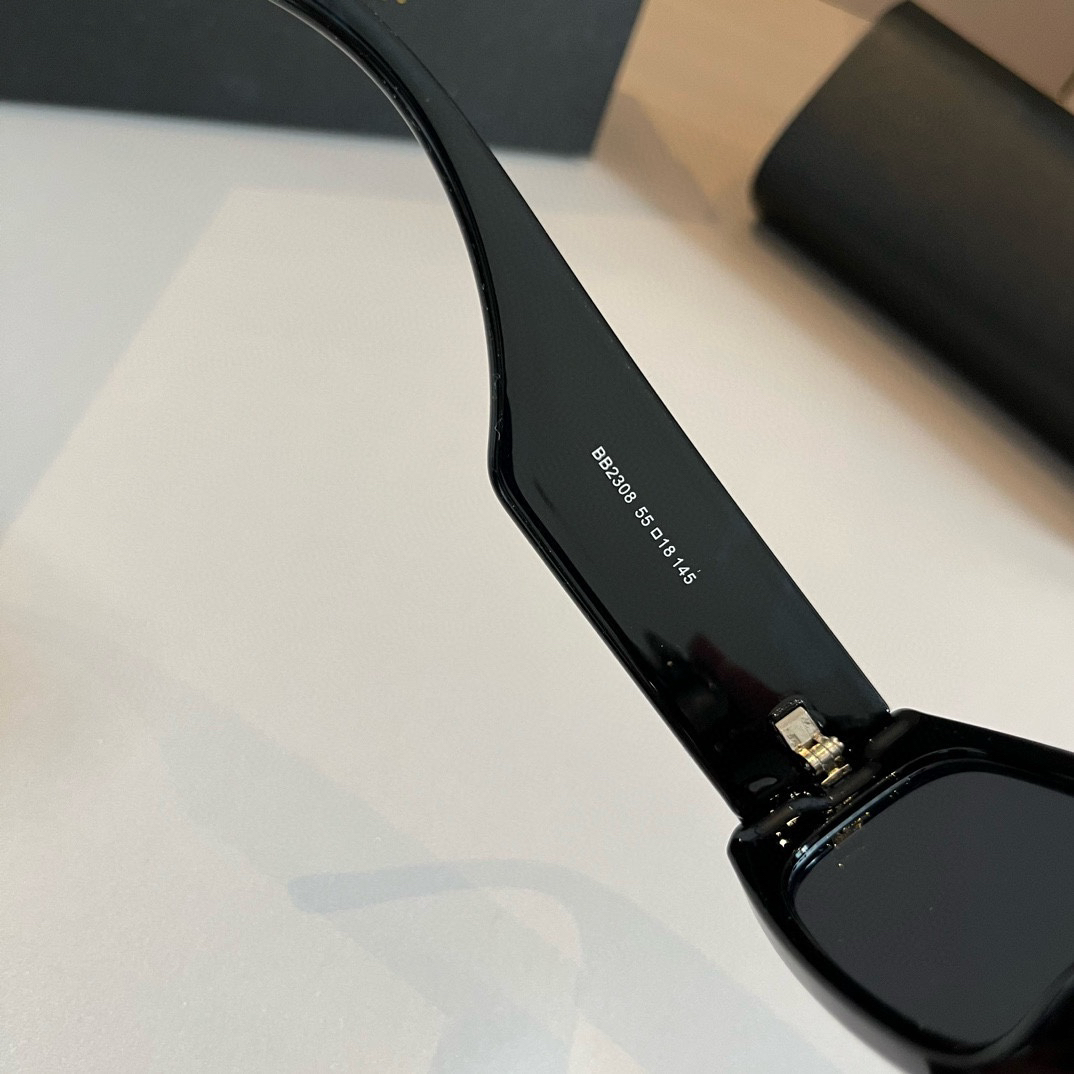 Balenciaga Cat Eye Narrow Frame Men's Sunglasses