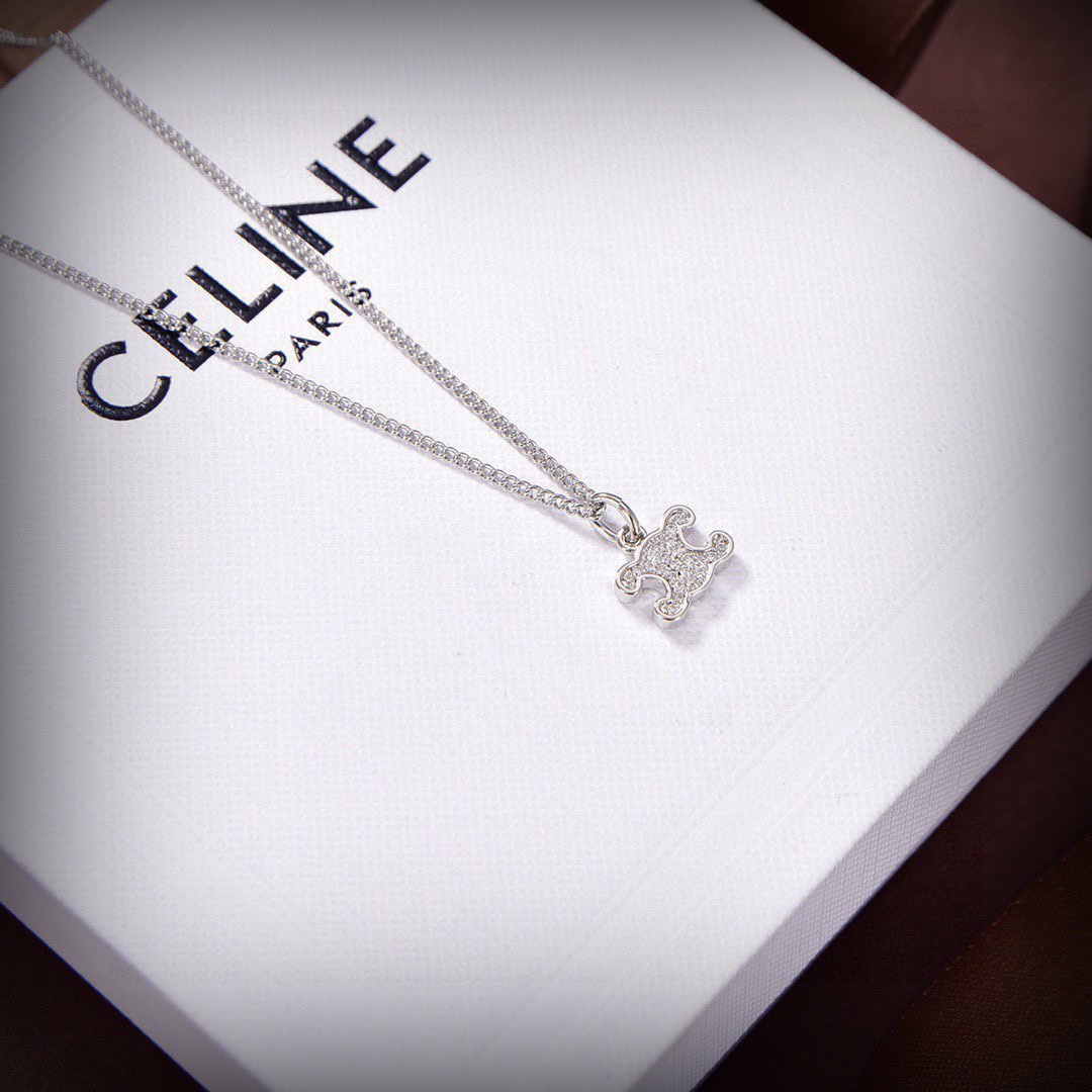 Celine-Silver Necklace