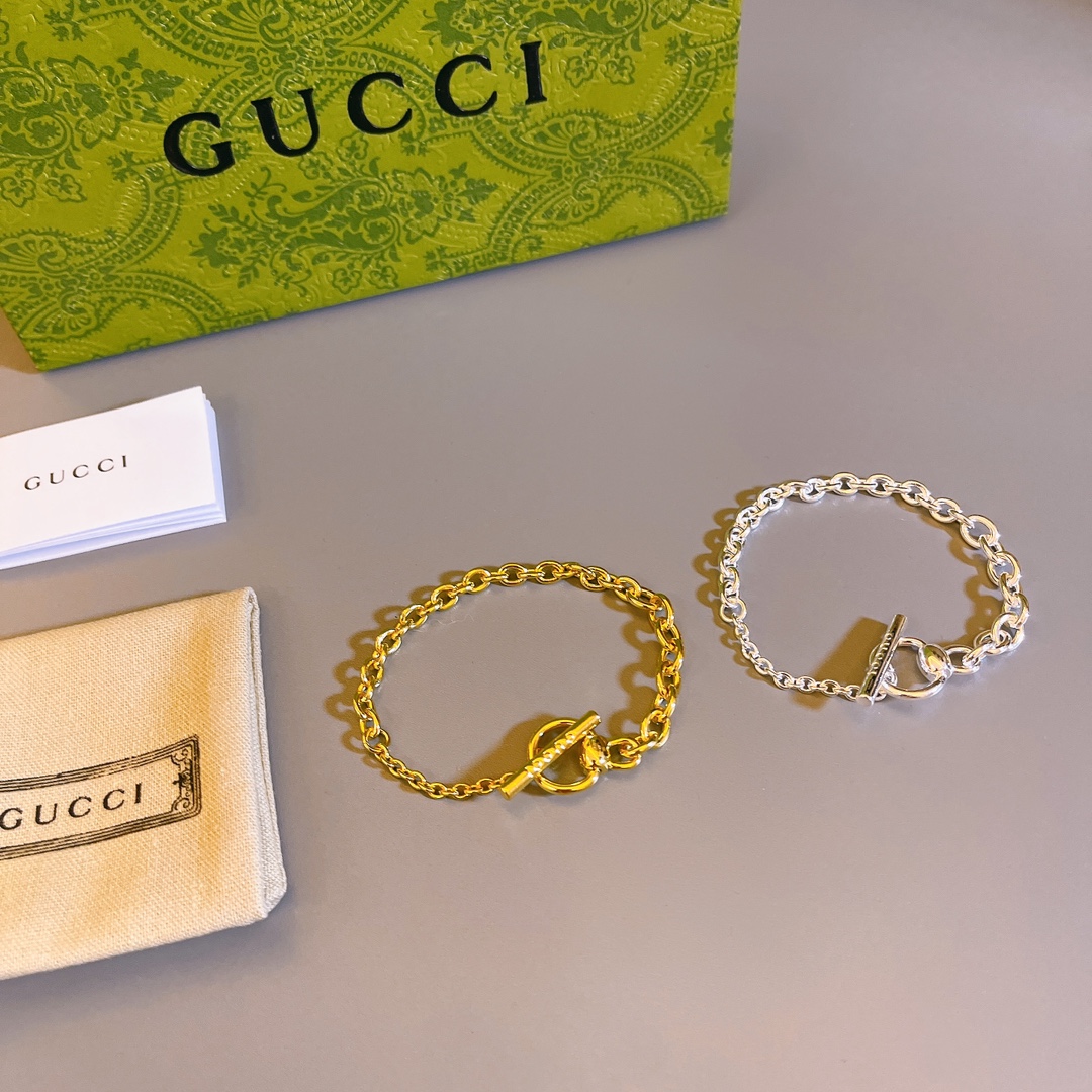 GUCCI-Interlocking series bracelet