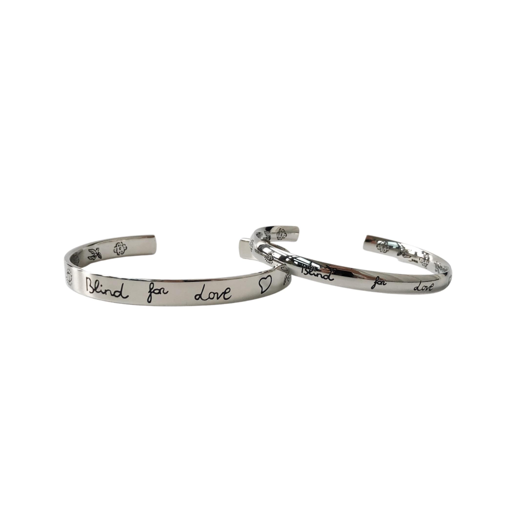 GUCCI-Love Fearless Couple Bracelet