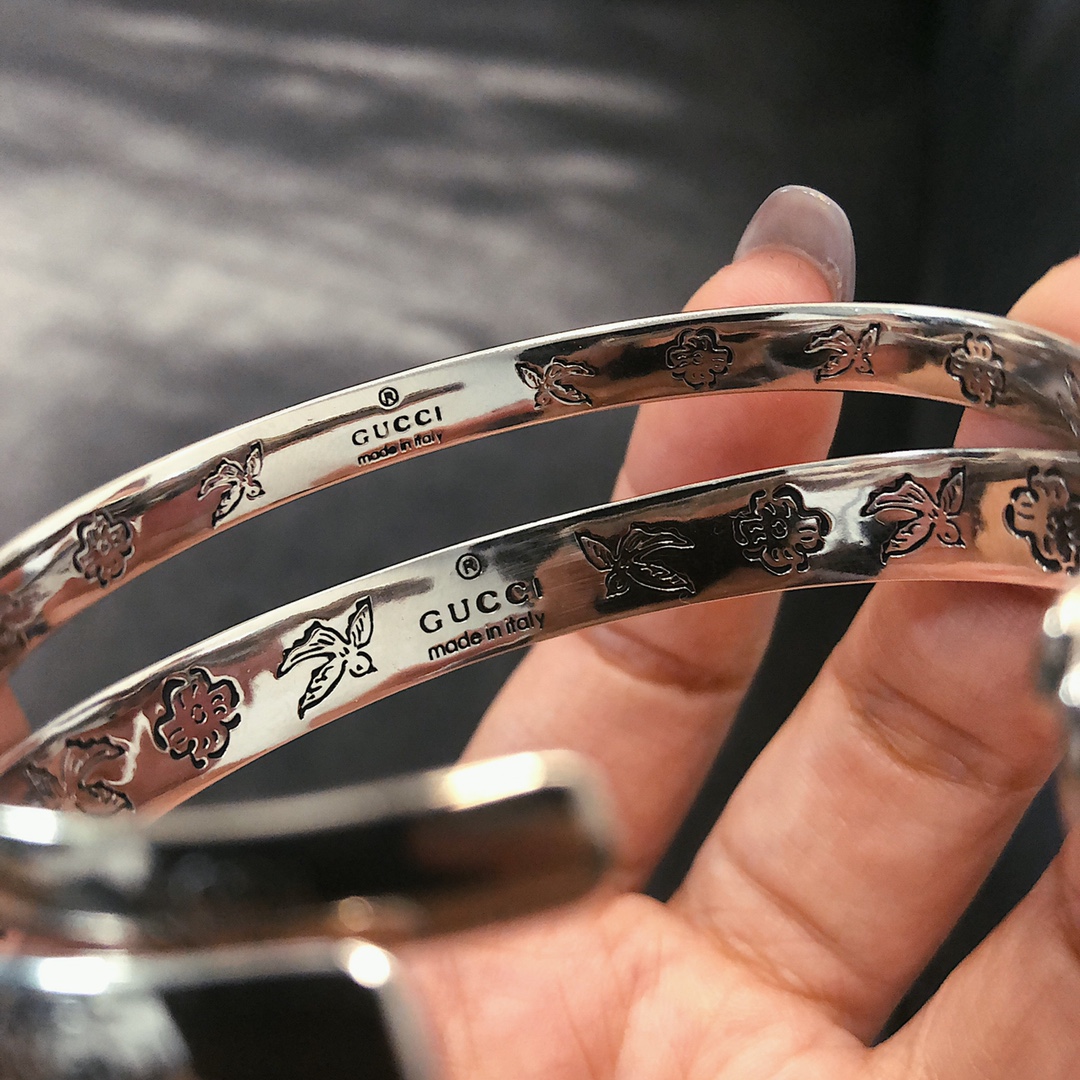 GUCCI-Flower and Bird Couple Bracelet