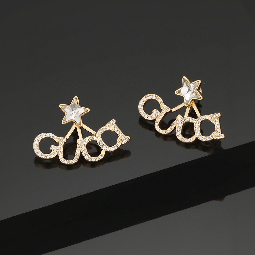 GUCCI-Letter earrings