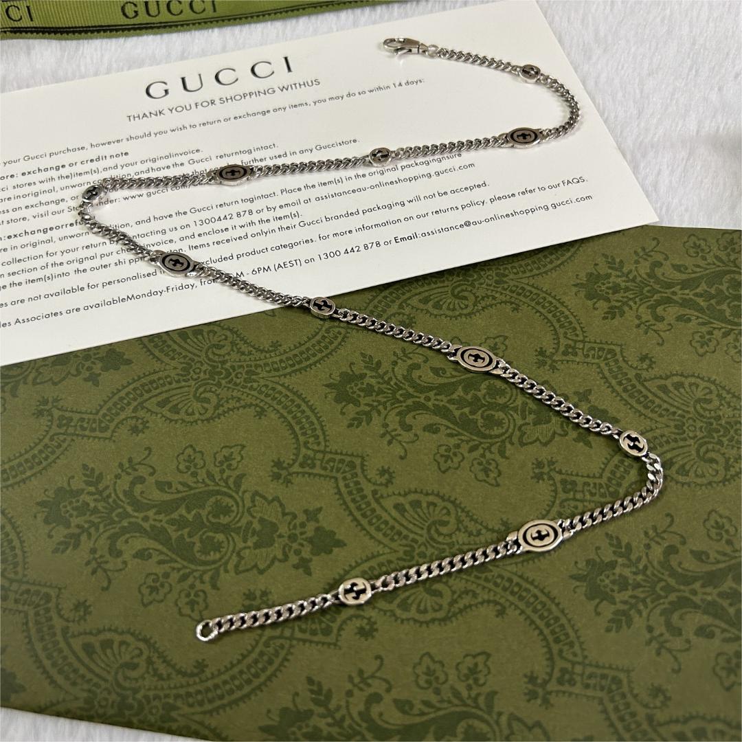 GUCCI-Interdrip rubber necklace