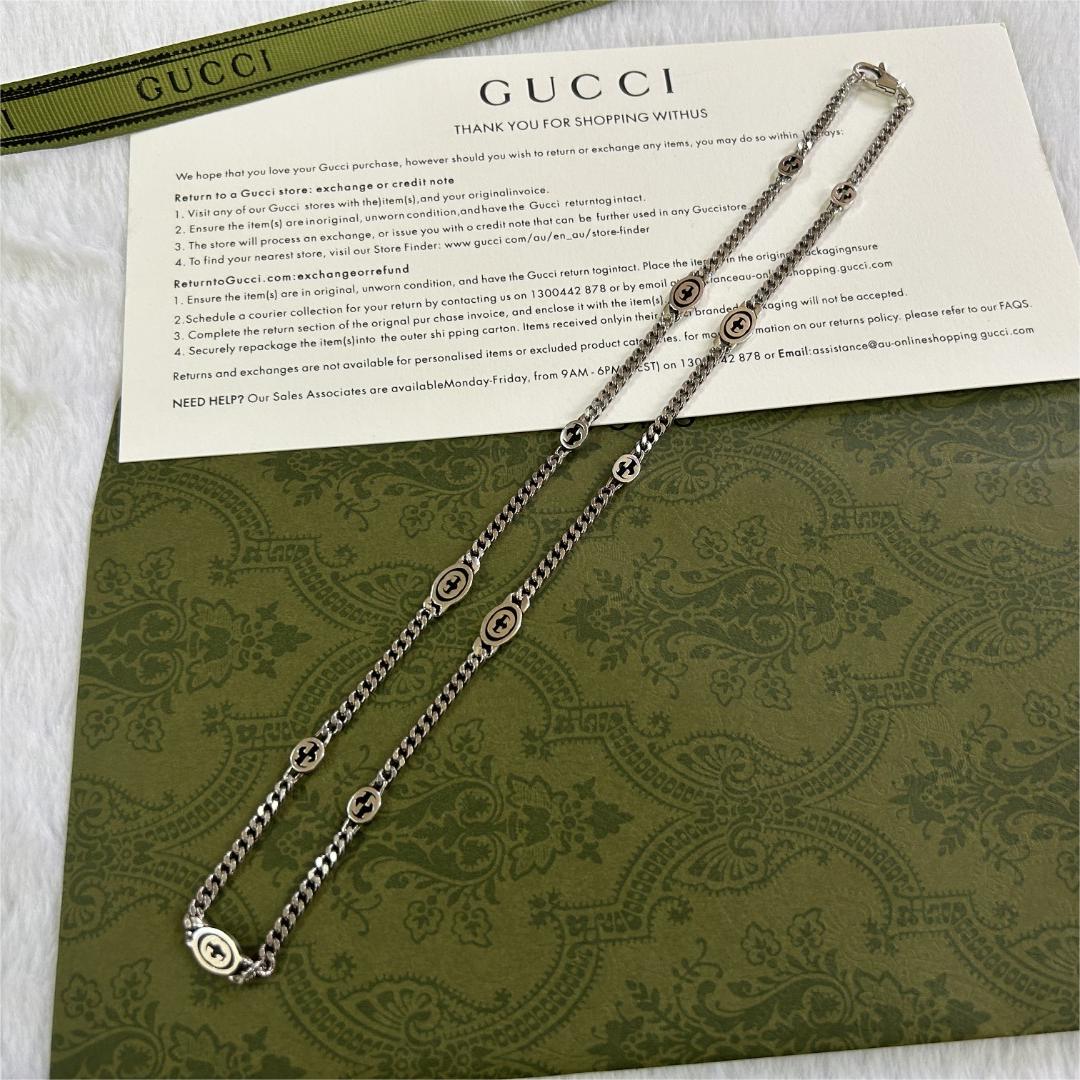 GUCCI-Interdrip rubber necklace