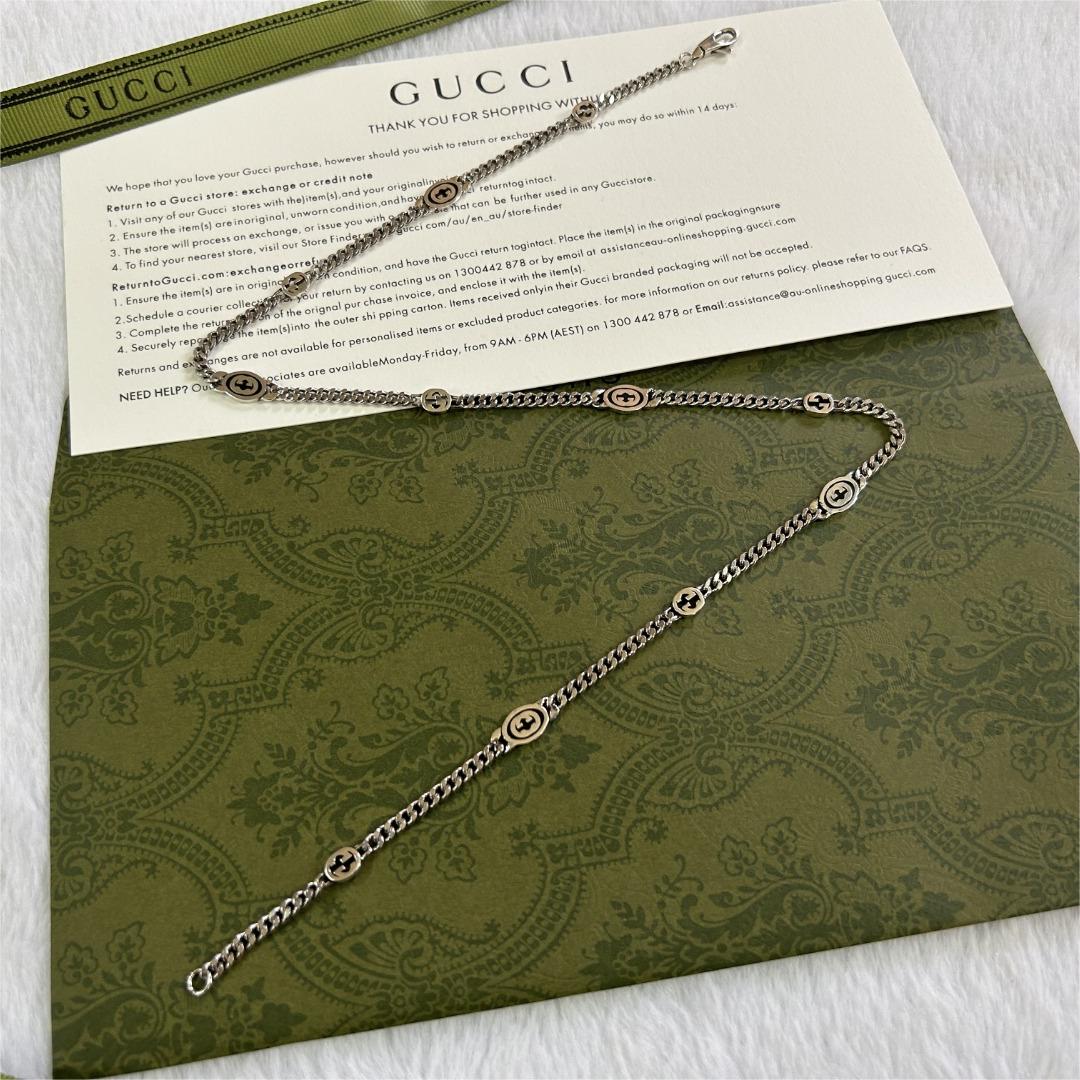 GUCCI-Interdrip rubber necklace