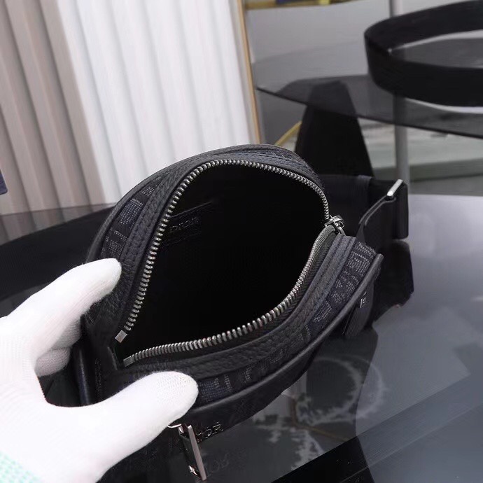 Dior-Japanese crossbody bag messenger bag black