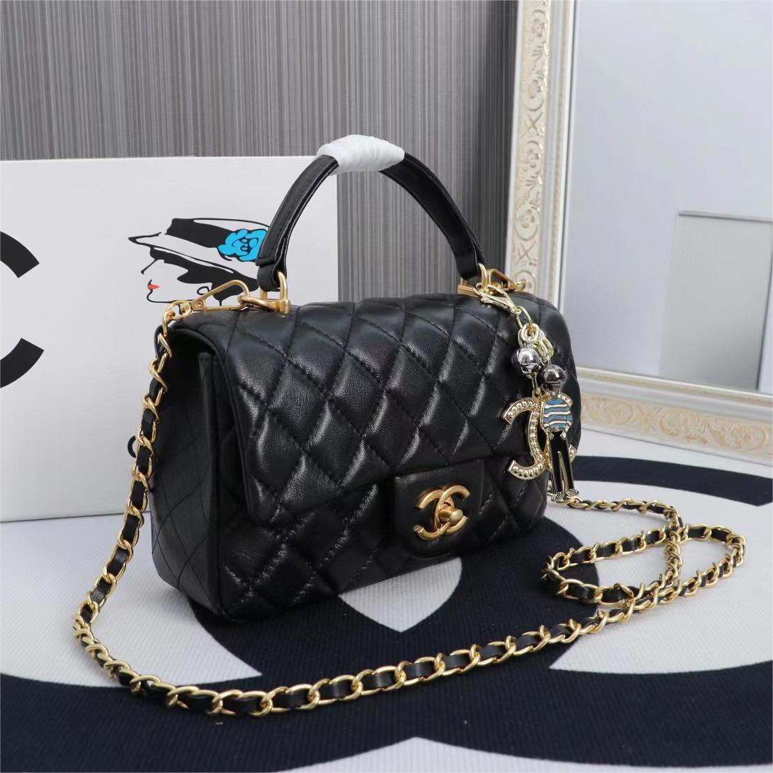 Chanel-Cf Mini Handle Bag