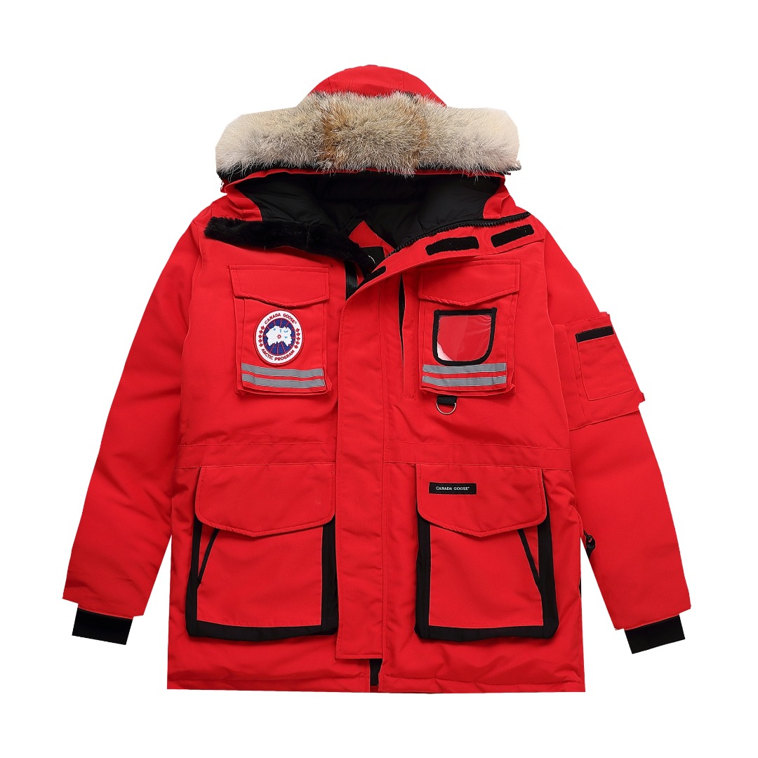 Canada Goose-Chilliwa 01 hooded cold resistant down jacket