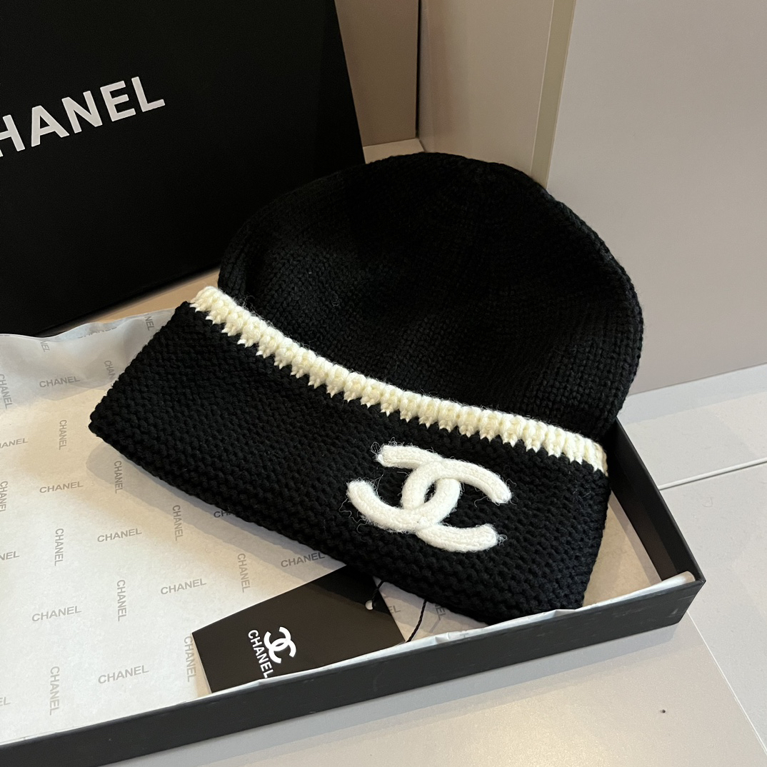 Chanel-Knitted Woolen Hat