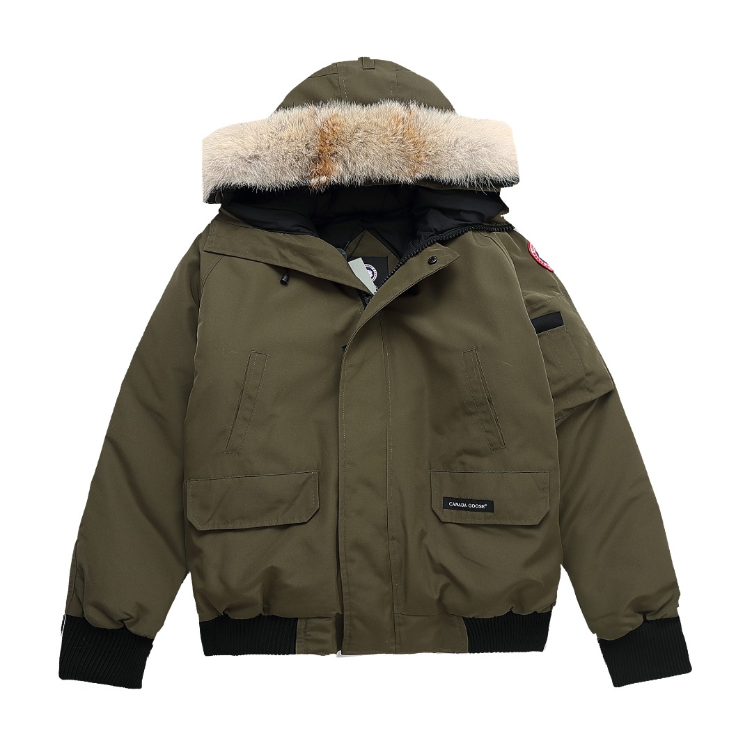 Canada Goose-Chiliwa 01 hooded cold resistant down jacket