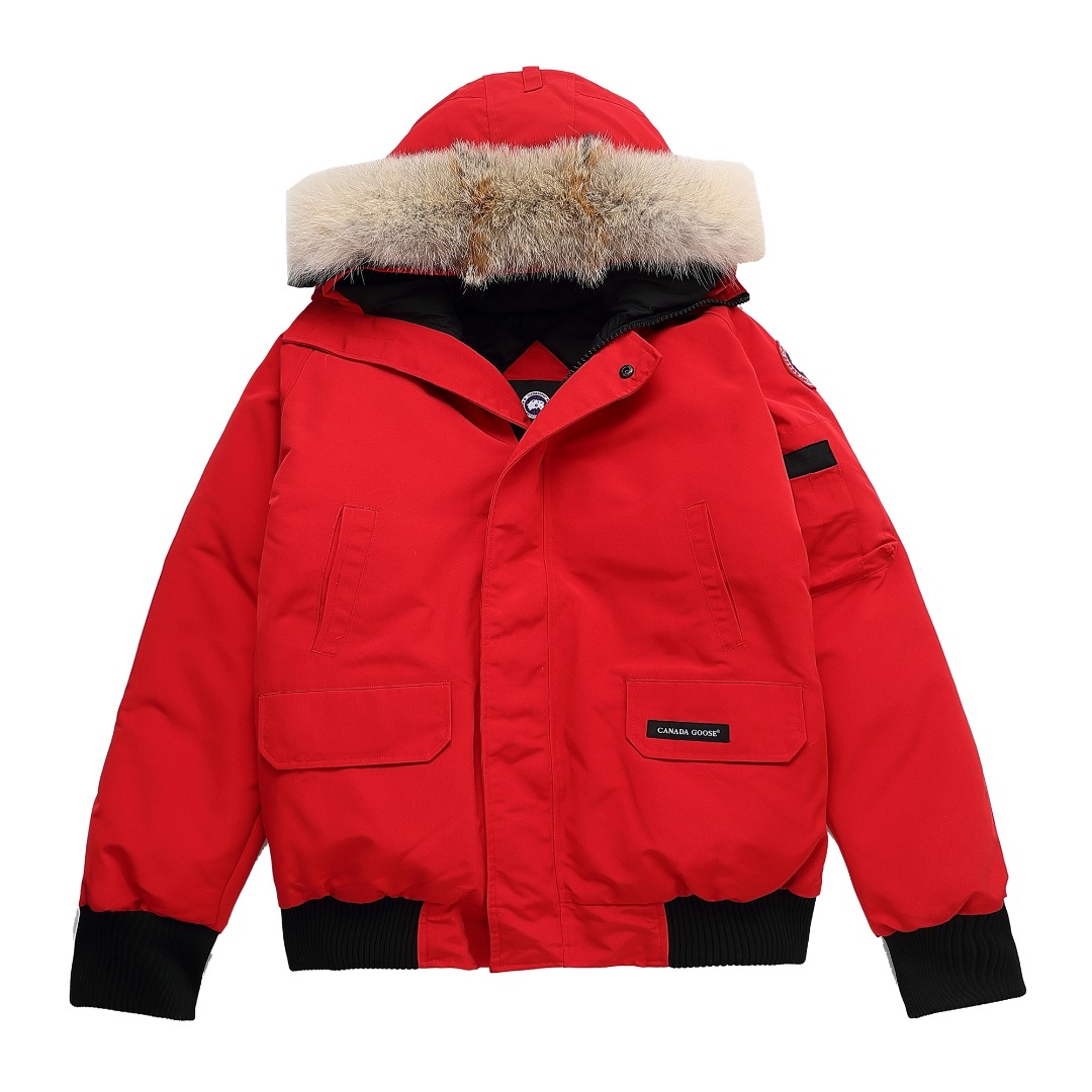 Canada Goose-Chiliwa 01 hooded cold resistant down jacket