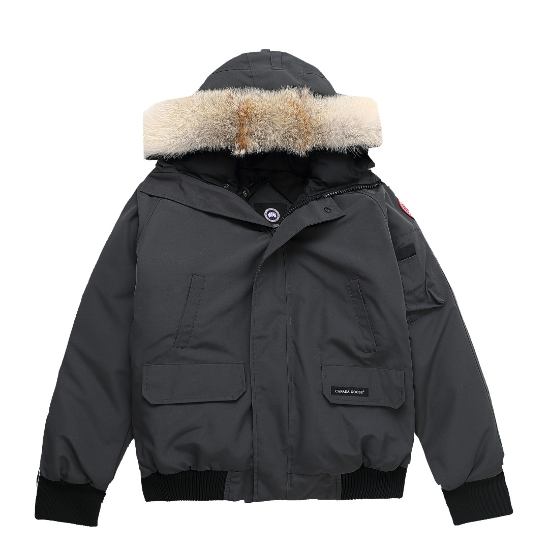Canada Goose-Chiliwa 01 hooded cold resistant down jacket