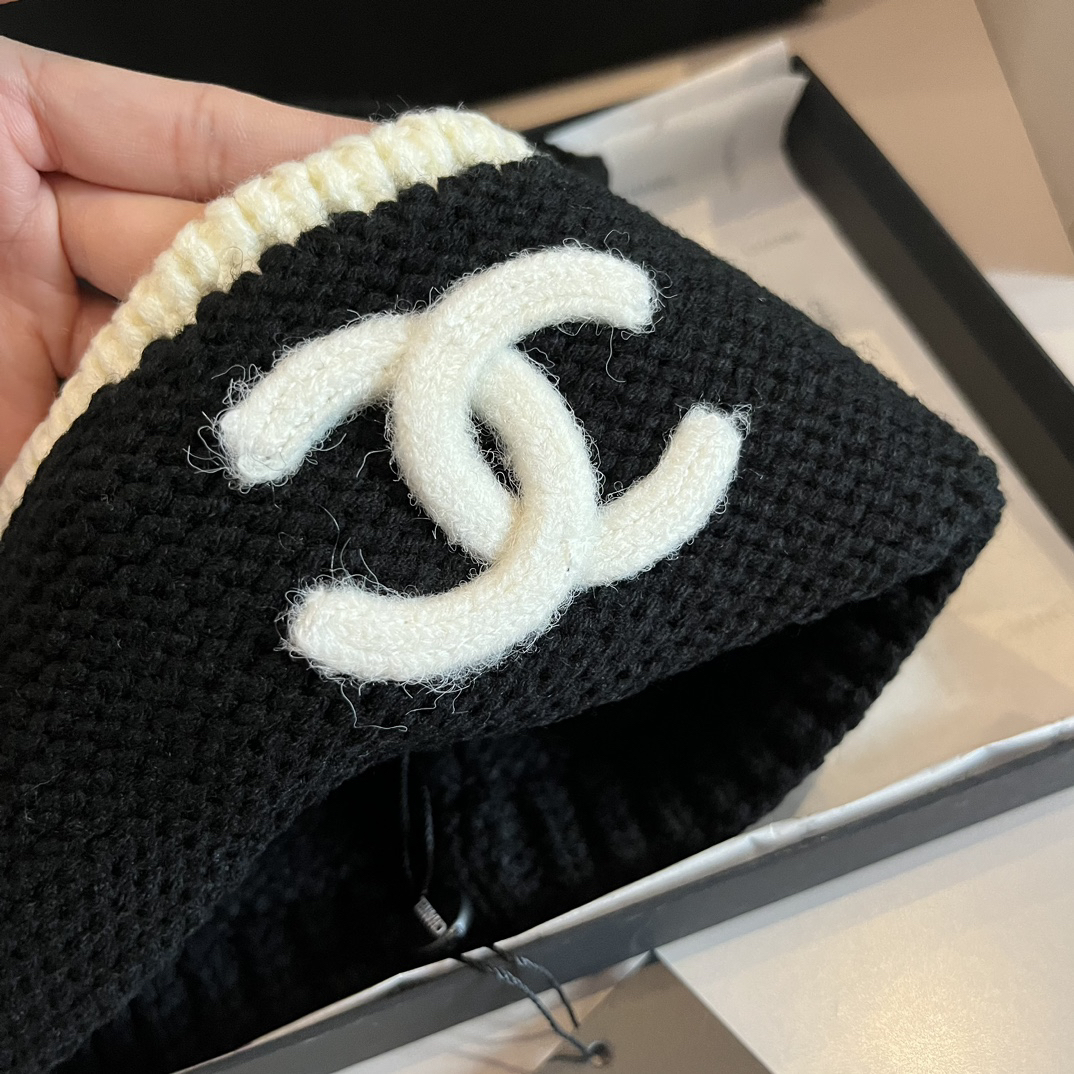 Chanel-Knitted Woolen Hat
