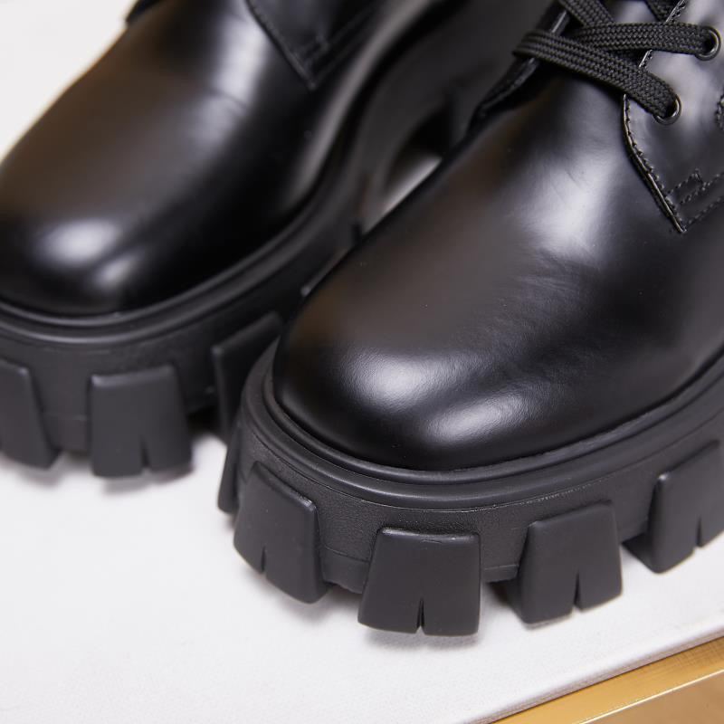 Prada-Triangle Mark Series Martin Boots