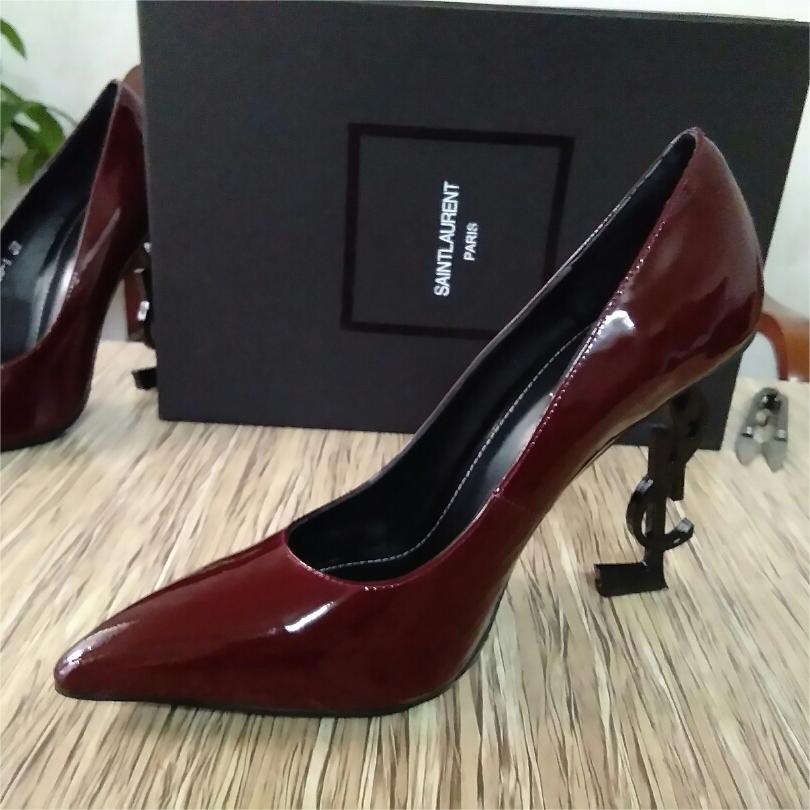 YSL-Pointed high heels